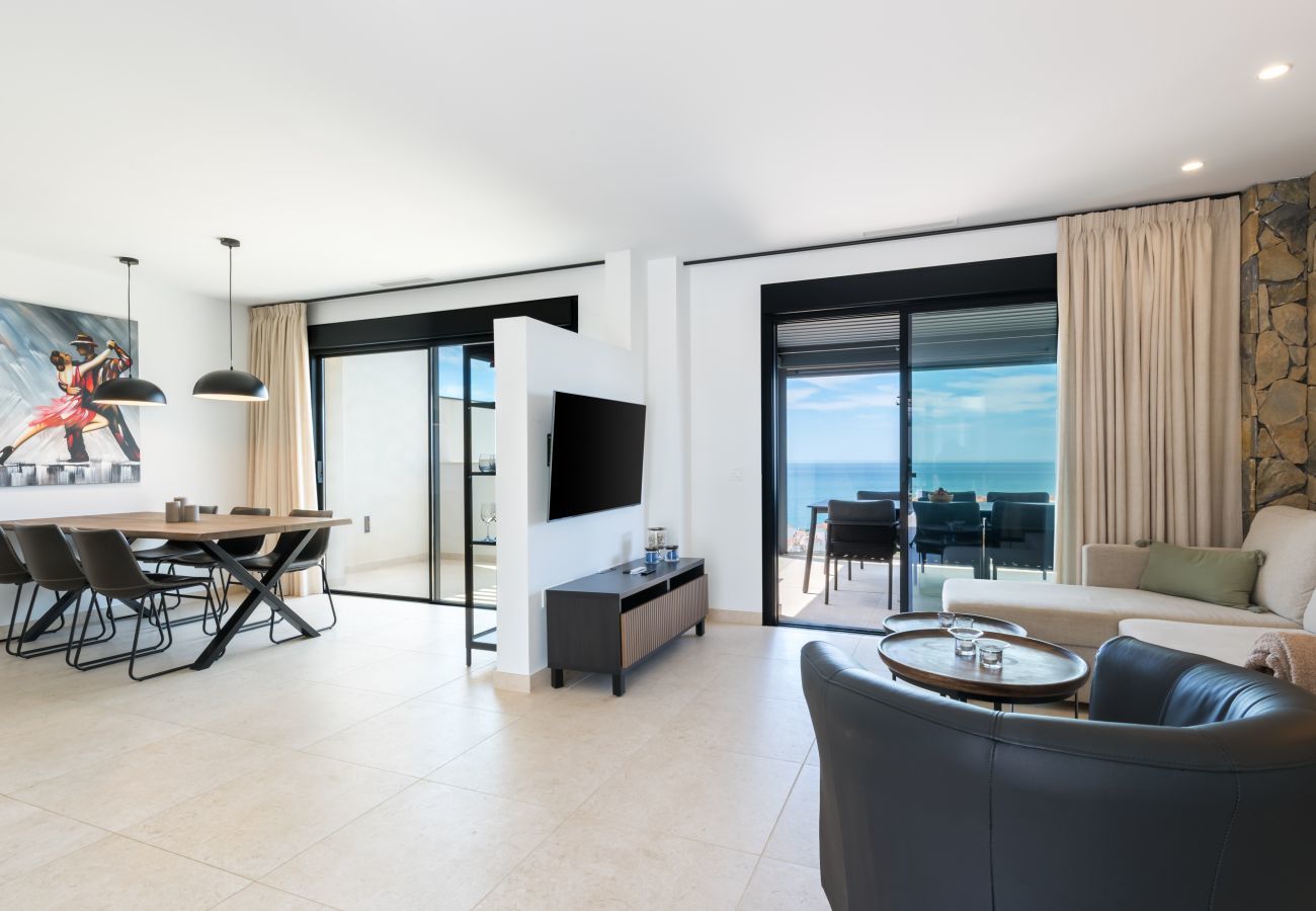 Lejlighed i Torrox Costa - Wellness Spa with Private pool and Jacuzzi