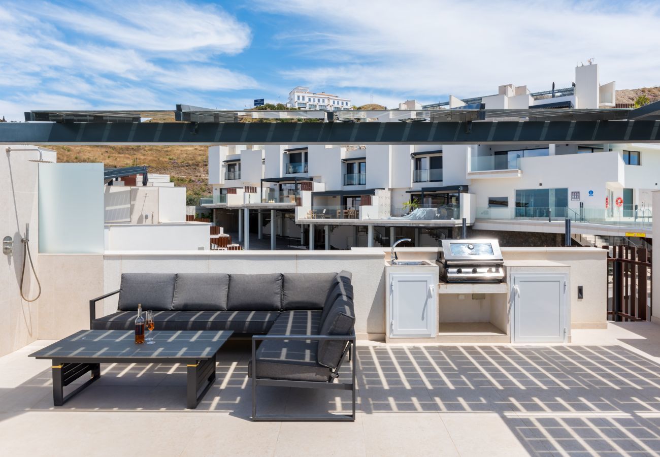 Lejlighed i Torrox Costa - Wellness Spa with Private pool and Jacuzzi