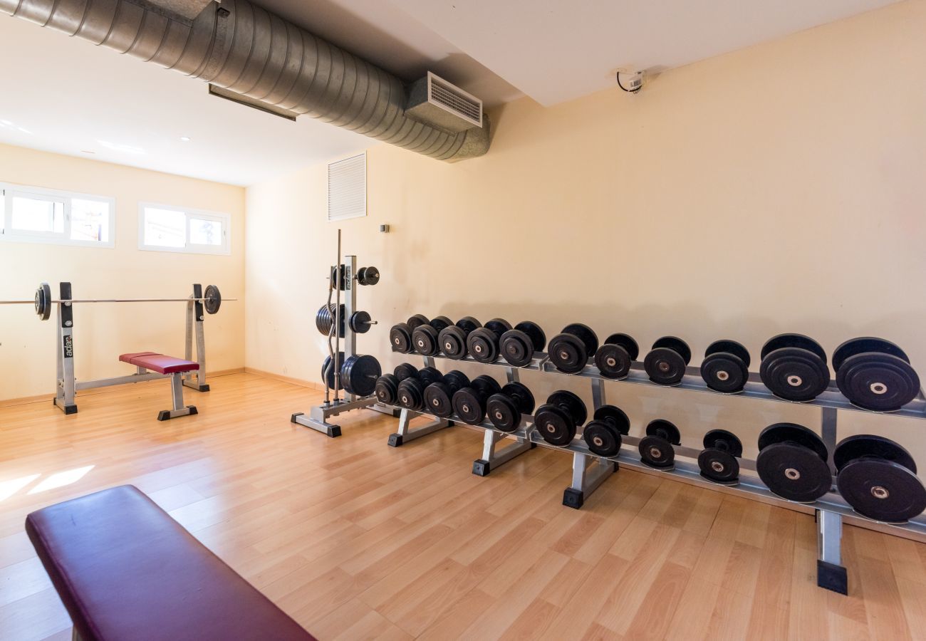 Lejlighed i Benalmádena - Resort Mediterra | Lejlighed med Havudsigt nær Golf med Pools og Fitness