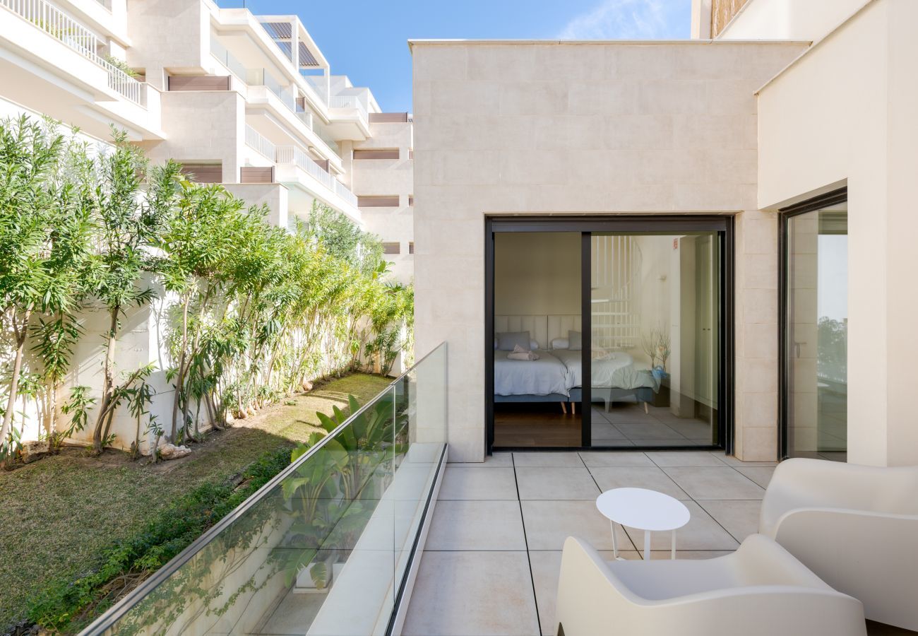 Lejlighed i La Cala de Mijas - Azalea Lemac | Moderne luksusbolig med 4 soveværelser, privat pool, fitnessrum og tagterrasse
