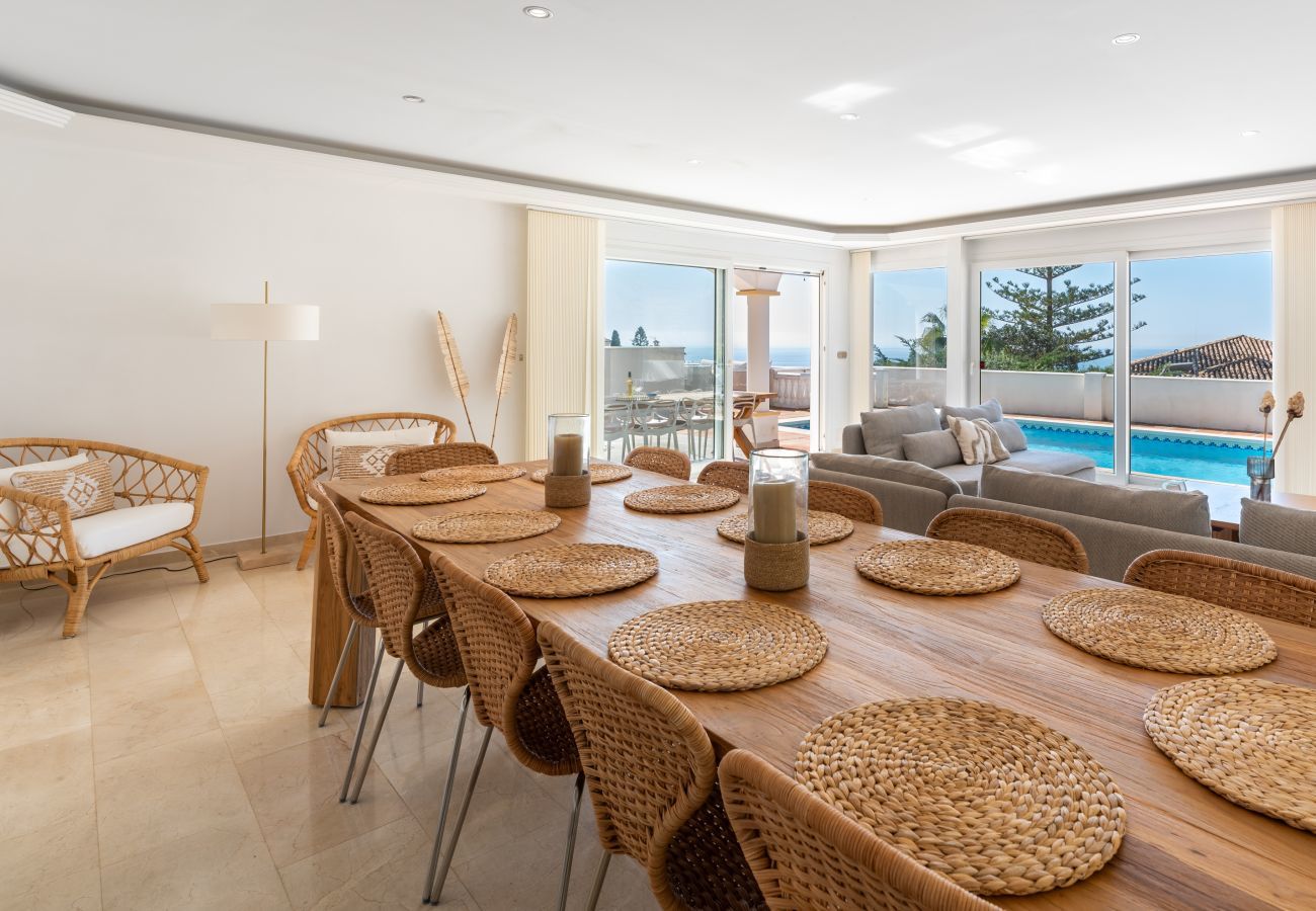 Villa i La Cala de Mijas - Villa Salamanca Lemac | Villa med havudsigt og privat pool i La Cala de Mijas