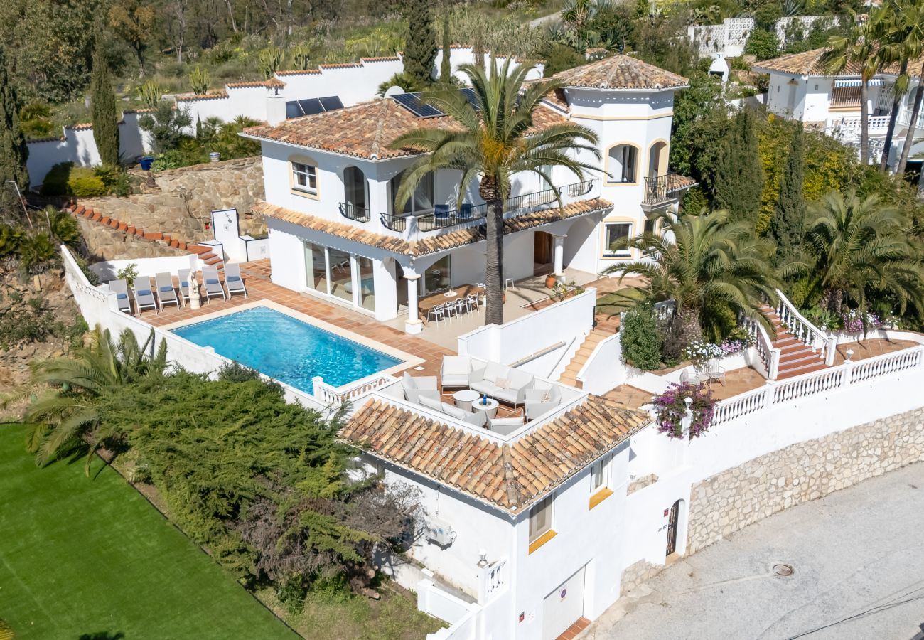 Villa i La Cala de Mijas - Villa Salamanca Lemac | Villa med havudsigt og privat pool i La Cala de Mijas