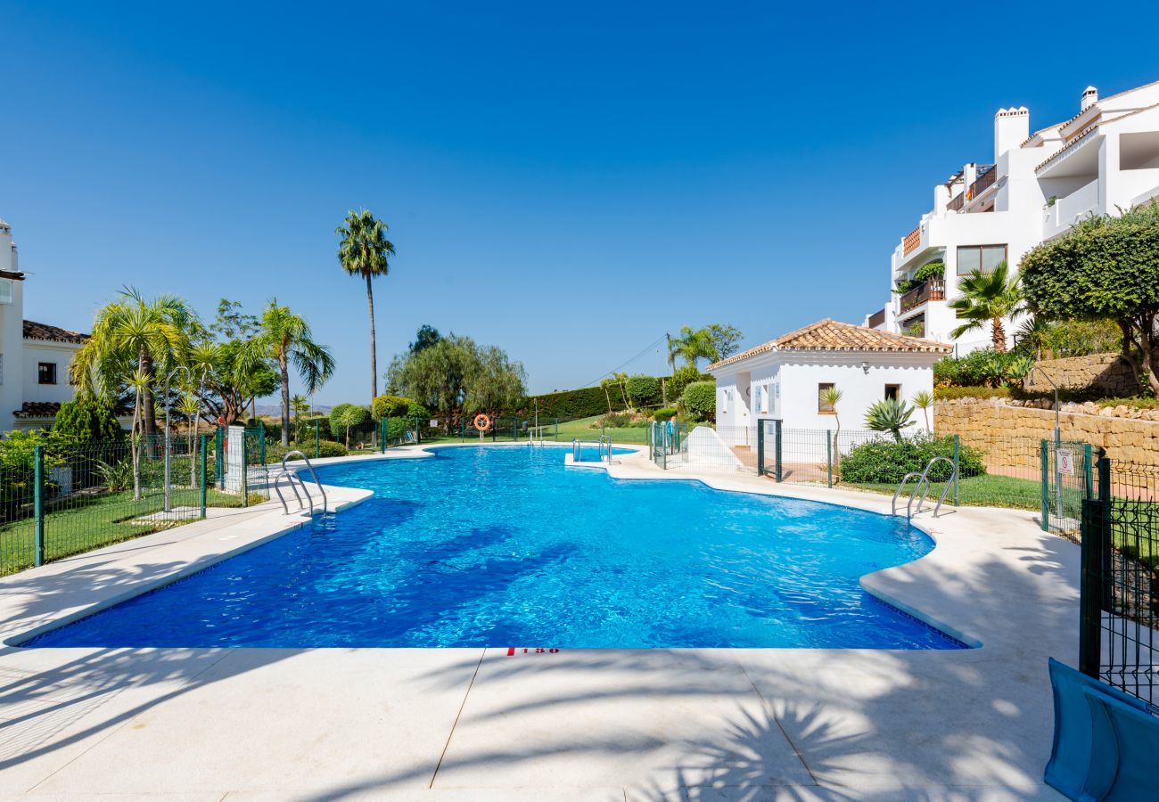 Lejlighed i Mijas Pueblo - Finca San Antonio Mijas II – Lejlighed med havudsigt, pool og terrasse i Mijas Pueblo