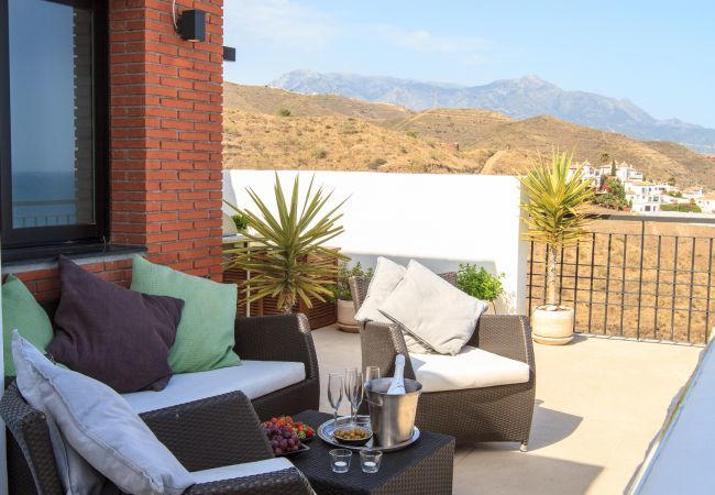 Apartamento en Torrox Costa - Penthouse Calaceite Azul Apartamento en Torrox Costa - Penthouse Calaceite Azul