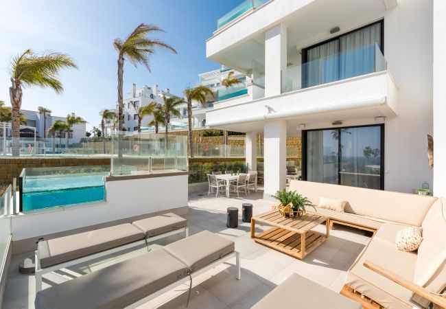 Apartamento en Mijas Costa - Santa Barbara Heights III CLC - lujo, piscina privada, vista del mar Apartamento en Mijas Costa - Santa Barbara Heights III CLC - lujo, piscina privada, vista del mar