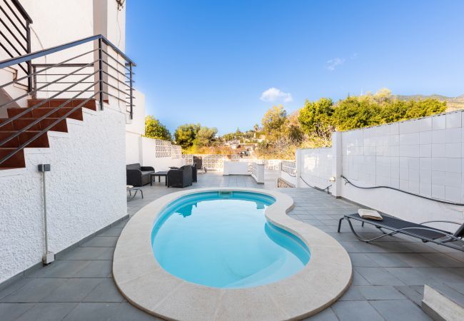 Apartamento en Benalmádena - Casa Torremuelle I – Casa de vacaciones con 2 dormitorios, piscina, barbacoa y terraza Apartamento en Benalmádena - Casa Torremuelle I – Casa de vacaciones con 2 dormitorios, piscina, barbacoa y terraza