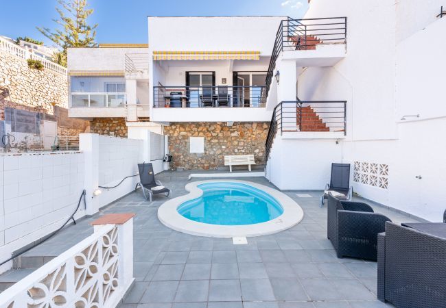 Apartamento en Benalmádena - Casa Torremuelle I – Casa de vacaciones con 2 dormitorios, piscina, barbacoa y terraza Apartamento en Benalmádena - Casa Torremuelle I – Casa de vacaciones con 2 dormitorios, piscina, barbacoa y terraza