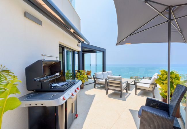 Villa en Torrox Costa - Penthouse Mirador  5 bedroom luxury view Villa en Torrox Costa - Penthouse Mirador  5 bedroom luxury view