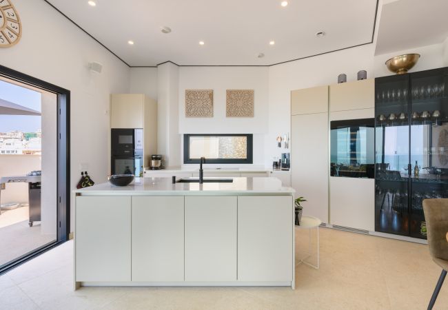 Villa en Torrox Costa - Penthouse Mirador  5 bedroom luxury view Villa en Torrox Costa - Penthouse Mirador  5 bedroom luxury view