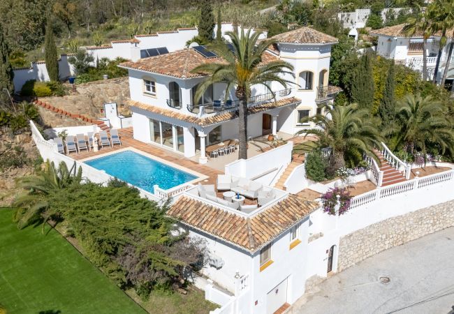 Villa en La Cala de Mijas - Villa Salamanca Lemac | Villa con vistas al mar y piscina privada en La Cala de Mijas