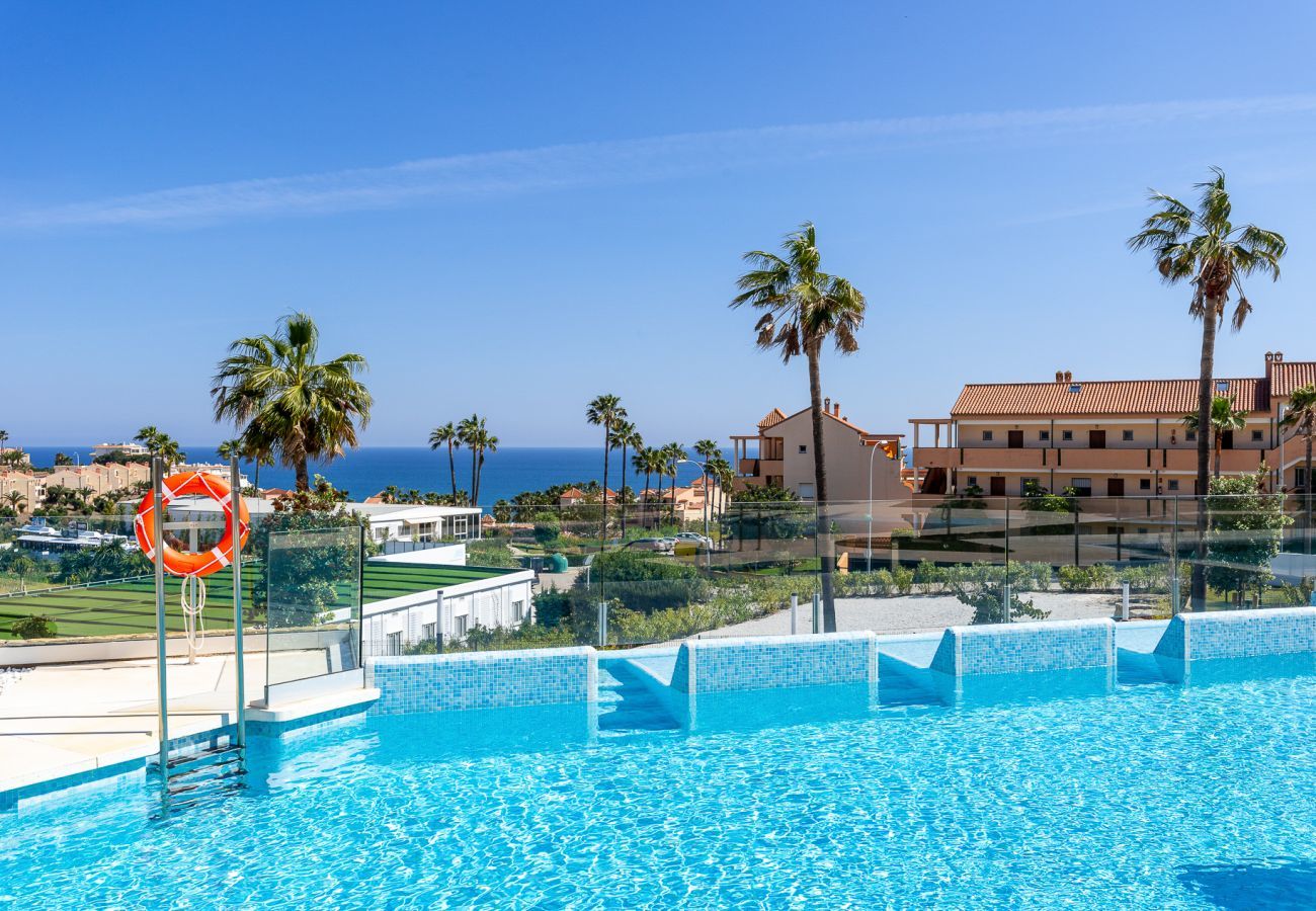 Apartamento en Mijas Costa - Santa Barbara Heights CLC - lujo, piscina privada, vista del mar