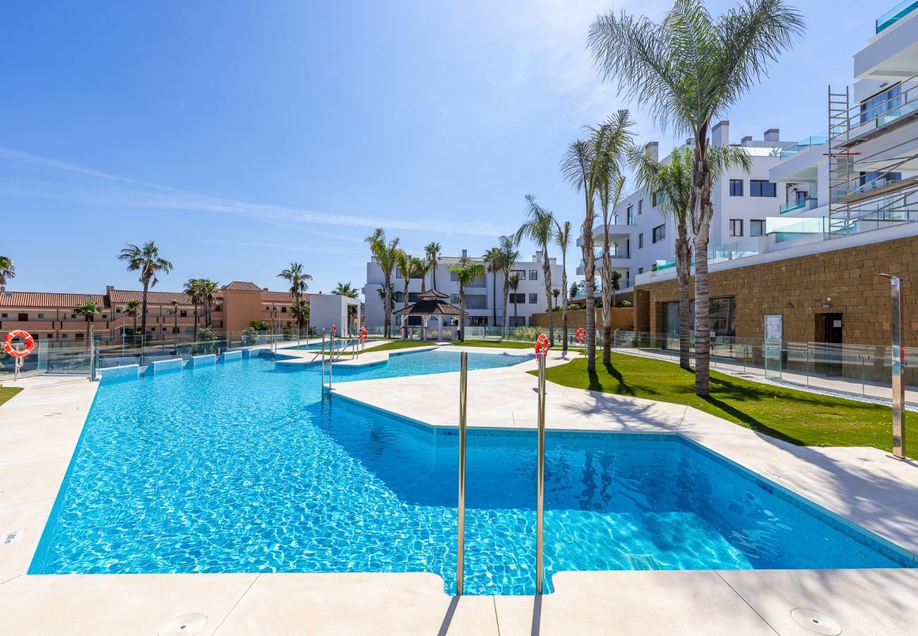 Apartamento en Mijas Costa - Santa Barbara Heights CLC - lujo, piscina privada, vista del mar