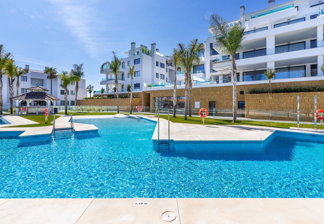 Apartamento en Mijas Costa - Santa Barbara Heights CLC - lujo, piscina privada, vista del mar