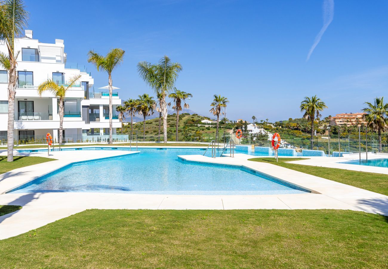 Apartamento en Mijas Costa - Santa Barbara Heights CLC - lujo, piscina privada, vista del mar