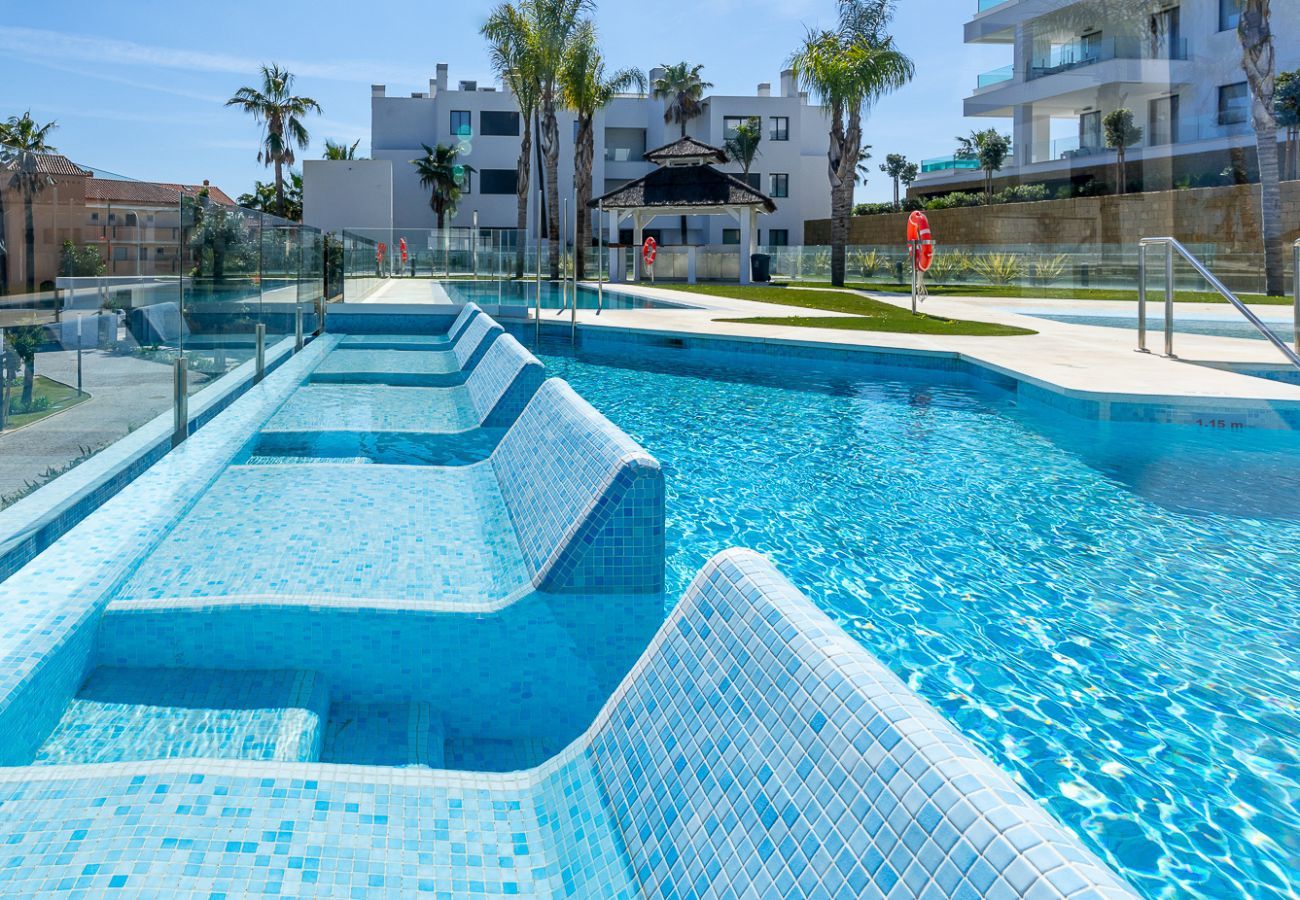 Apartamento en Mijas Costa - Santa Barbara Heights CLC - lujo, piscina privada, vista del mar