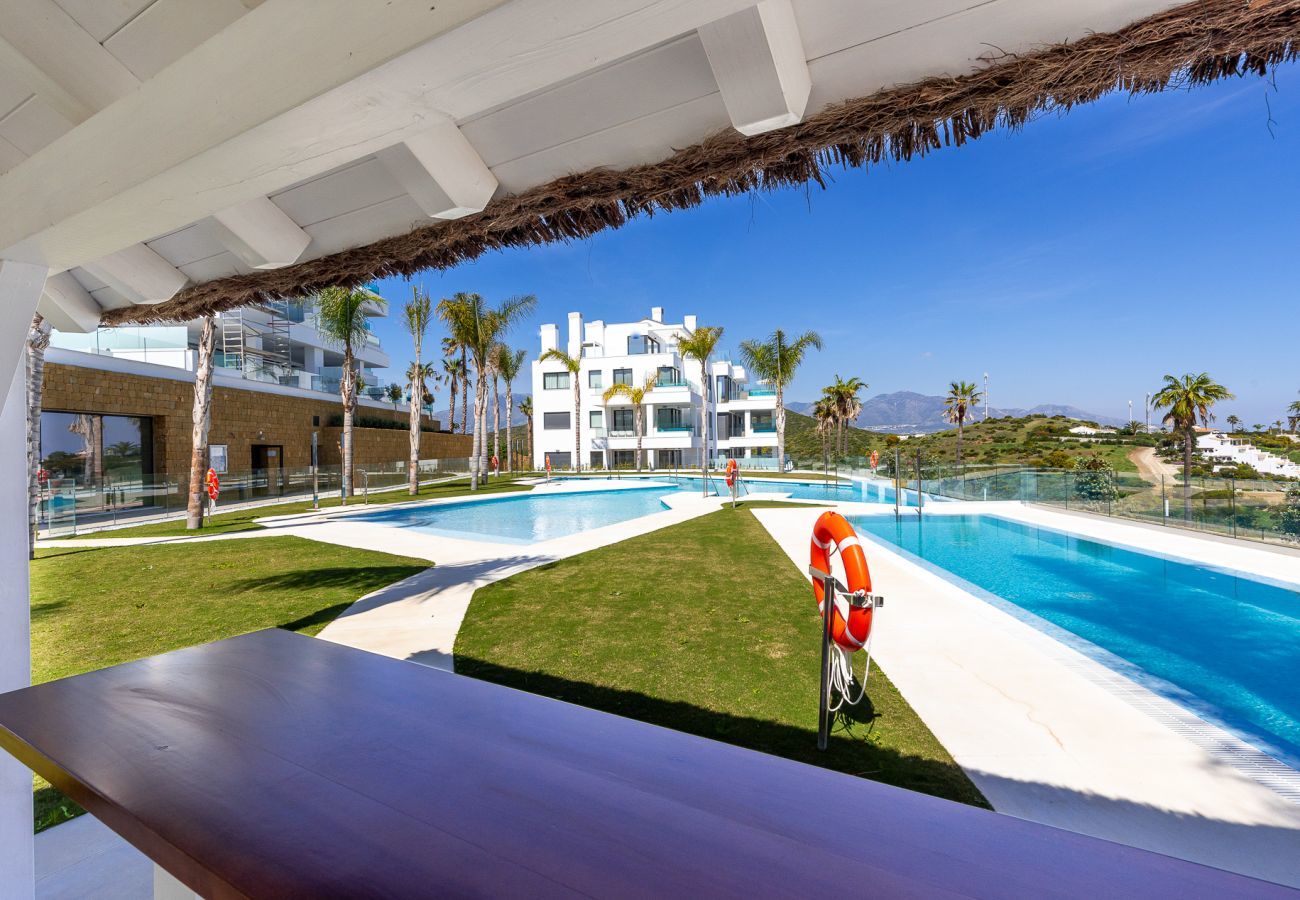 Apartamento en Mijas Costa - Santa Barbara Heights II CLC - Lujo, piscina de terraza, vista del mar