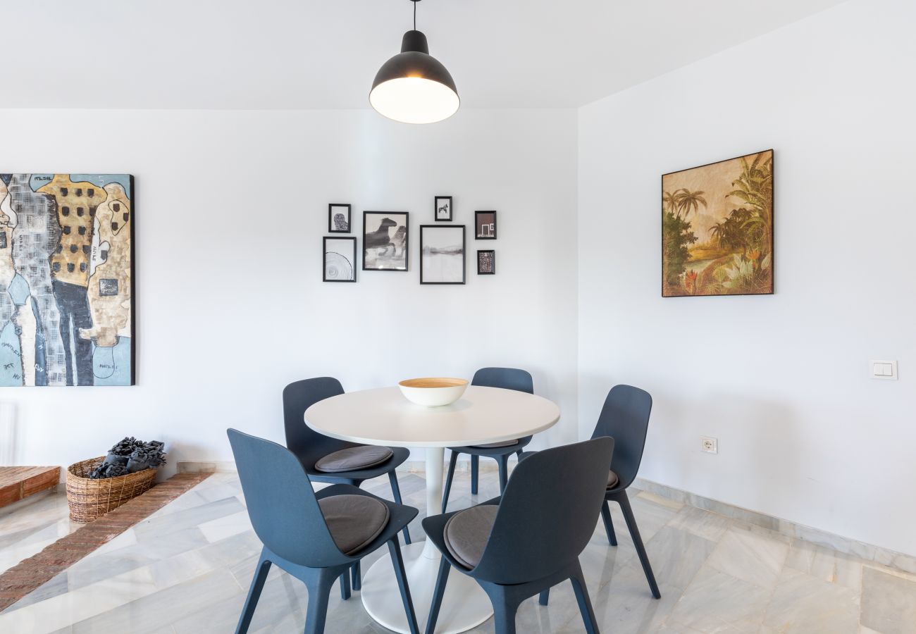 Apartamento en Mijas Costa - Antares I Jardin de Calahonda | Hermosa vista al jardín