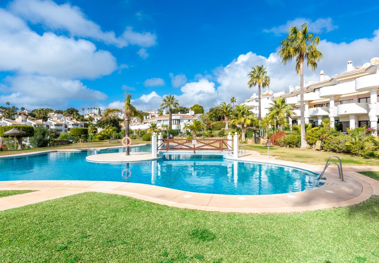 Apartamento en Mijas Costa - Antares I Jardin de Calahonda | Hermosa vista al jardín