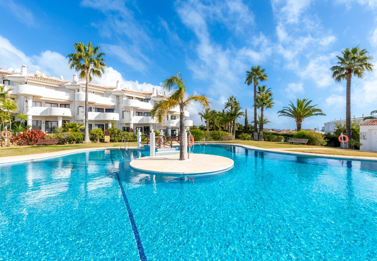 Apartamento en Mijas Costa - Antares I Jardin de Calahonda | Hermosa vista al jardín