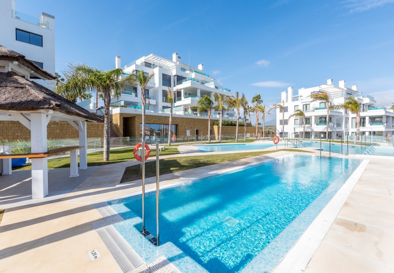 Apartamento en Mijas Costa - Santa Barbara Heights III CLC - lujo, piscina privada, vista del mar