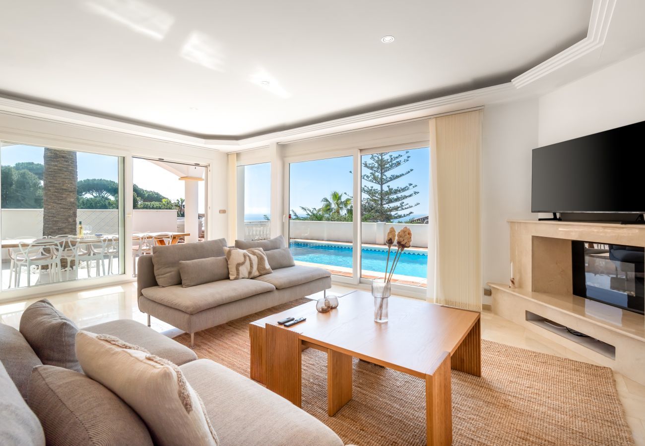 Villa en La Cala de Mijas - Villa Salamanca Lemac | Villa con vistas al mar y piscina privada en La Cala de Mijas