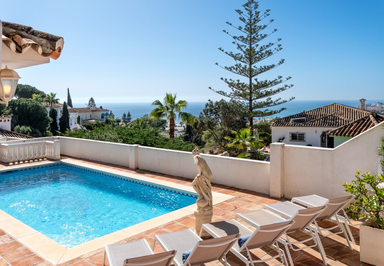 Villa en La Cala de Mijas - Villa Salamanca Lemac | Villa con vistas al mar y piscina privada en La Cala de Mijas