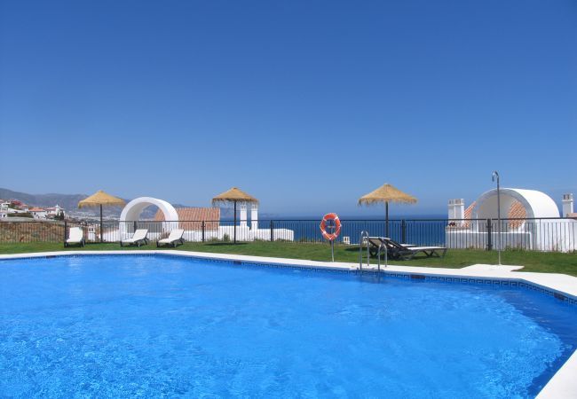 Apartment in Torrox Costa - Penthouse Calaceite Blanco | Escape with 180° Sea Views near Nerja Apartment in Torrox Costa - Penthouse Calaceite Blanco | Escape with 180° Sea Views near Nerja