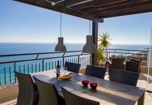 Apartment in Torrox Costa - Penthouse Calaceite Blanco | Escape with 180° Sea Views near Nerja Apartment in Torrox Costa - Penthouse Calaceite Blanco | Escape with 180° Sea Views near Nerja