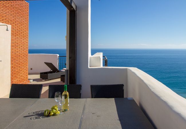 Apartment in Torrox Costa - Penthouse Calaceite Blanco | Escape with 180° Sea Views near Nerja Apartment in Torrox Costa - Penthouse Calaceite Blanco | Escape with 180° Sea Views near Nerja
