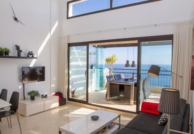 Apartment in Torrox Costa - Penthouse Calaceite Blanco | Escape with 180° Sea Views near Nerja Apartment in Torrox Costa - Penthouse Calaceite Blanco | Escape with 180° Sea Views near Nerja