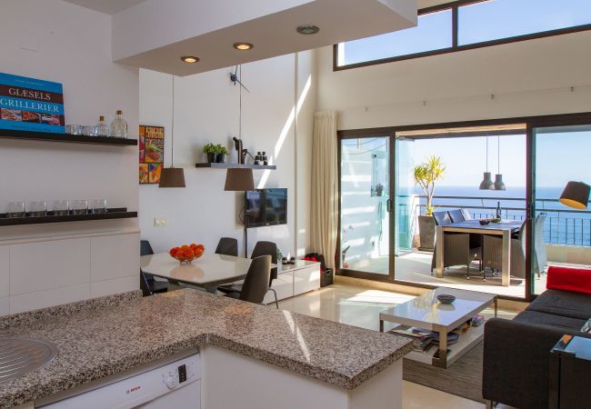 Apartment in Torrox Costa - Penthouse Calaceite Blanco | Escape with 180° Sea Views near Nerja Apartment in Torrox Costa - Penthouse Calaceite Blanco | Escape with 180° Sea Views near Nerja