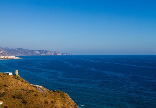 Apartment in Torrox Costa - Penthouse Calaceite Blanco | Escape with 180° Sea Views near Nerja Apartment in Torrox Costa - Penthouse Calaceite Blanco | Escape with 180° Sea Views near Nerja