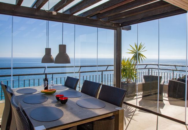 Apartment in Torrox Costa - Penthouse Calaceite Blanco | Escape with 180° Sea Views near Nerja Apartment in Torrox Costa - Penthouse Calaceite Blanco | Escape with 180° Sea Views near Nerja
