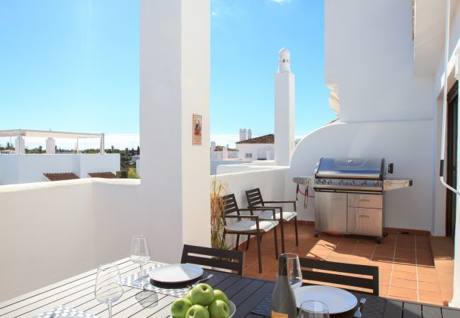 Apartment in Estepona - Golf Hills Marbella - Beautiful decorated incl. lounge terrace Apartment in Estepona - Golf Hills Marbella - Beautiful decorated incl. lounge terrace