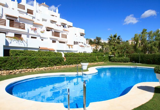 Apartment in Estepona - Golf Hills Marbella - Beautiful decorated incl. lounge terrace Apartment in Estepona - Golf Hills Marbella - Beautiful decorated incl. lounge terrace