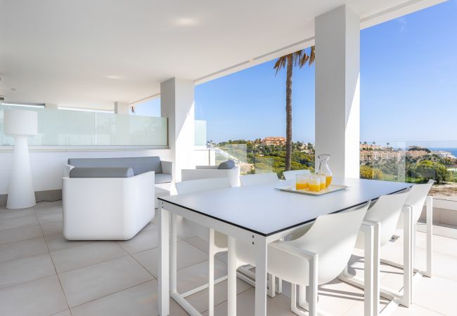 Apartment in Mijas Costa - Santa Barbara Heights CLC - Luxury, private pool on terrace, sea view Apartment in Mijas Costa - Santa Barbara Heights CLC - Luxury, private pool on terrace, sea view