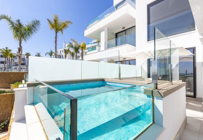 Apartment in Mijas Costa - Santa Barbara Heights CLC - Luxury, private pool on terrace, sea view Apartment in Mijas Costa - Santa Barbara Heights CLC - Luxury, private pool on terrace, sea view
