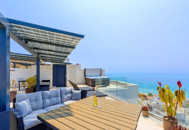 Villa in Torrox Costa - Penthouse Mirador  5 bedroom luxury view Villa in Torrox Costa - Penthouse Mirador  5 bedroom luxury view