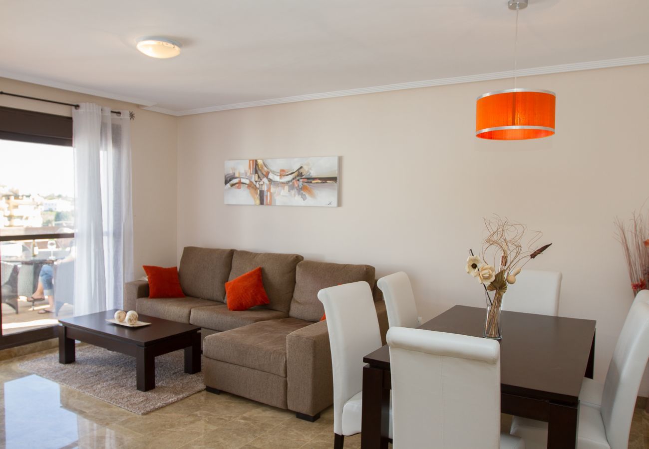 Apartment in Estepona - Top del Golf Hills Marbella - Large roof top lounge terrace