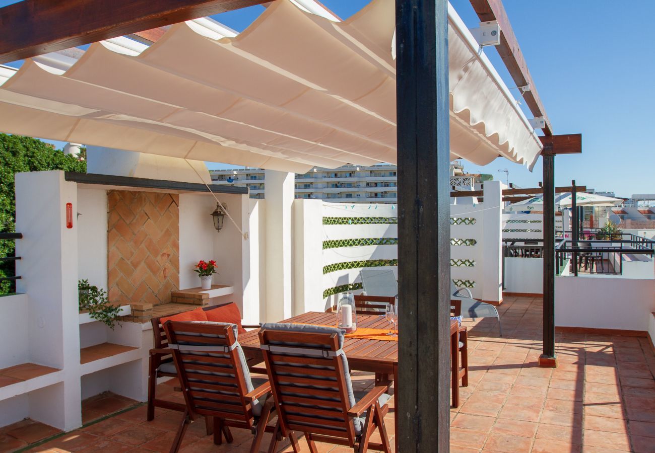 Apartment in Torremolinos - Silvia - Rooftop terrace, sea view, beach apartment, perfect location