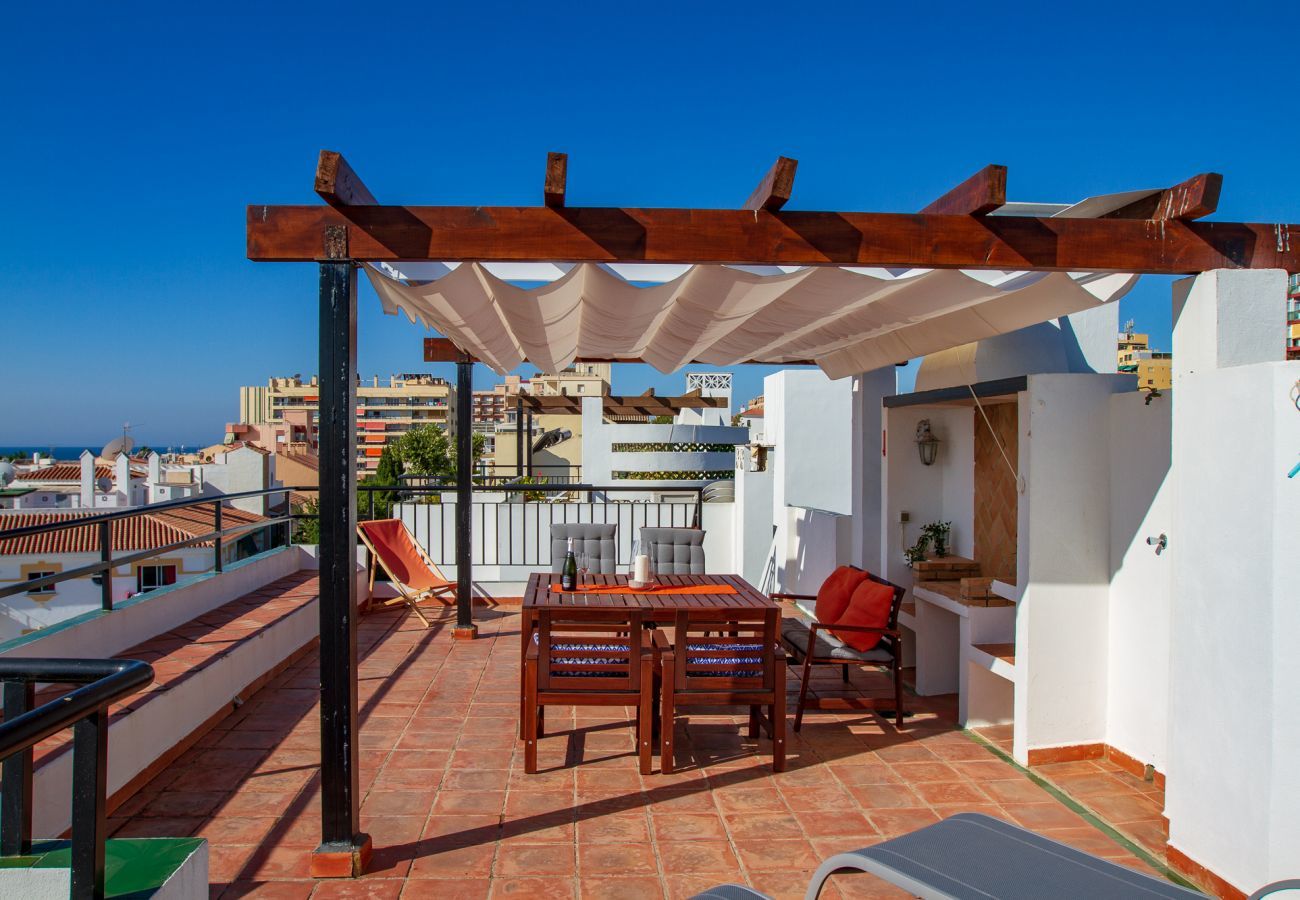 Apartment in Torremolinos - Silvia - Rooftop terrace, sea view, beach apartment, perfect location