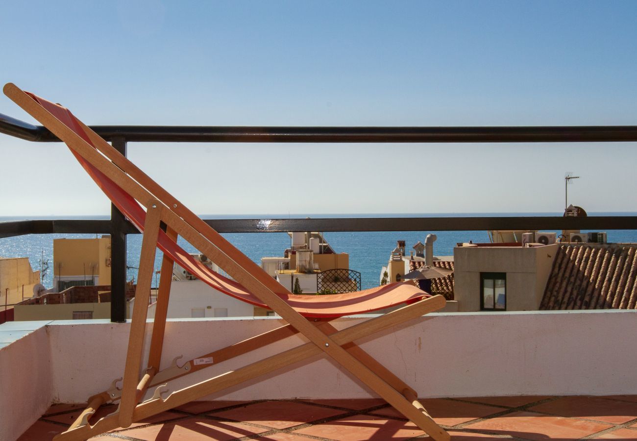 Apartment in Torremolinos - Silvia - Rooftop terrace, sea view, beach apartment, perfect location