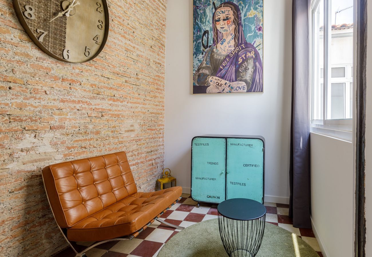 Apartment in Málaga - Tribuna - Loft Merced