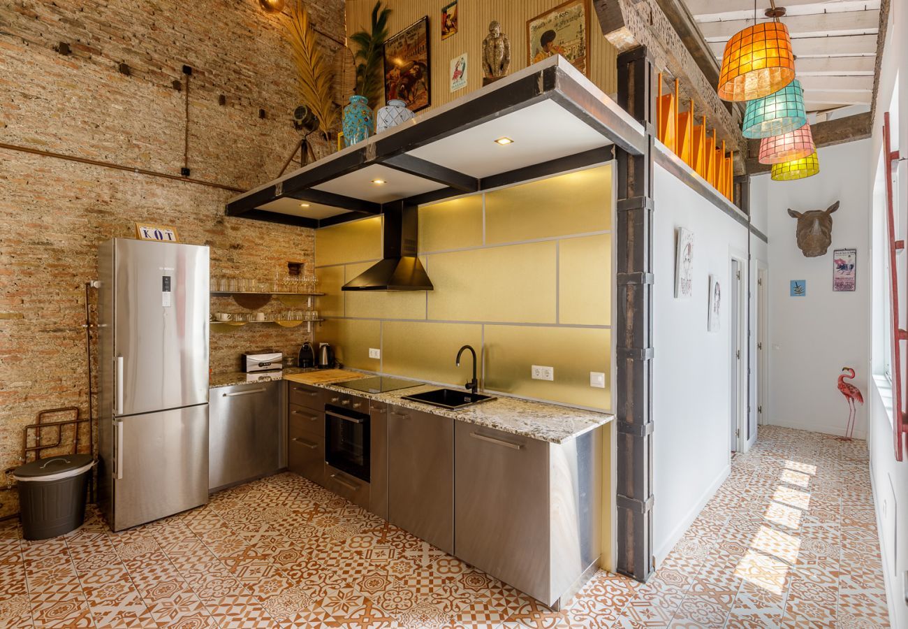 Apartment in Málaga - Tribuna - Loft Merced