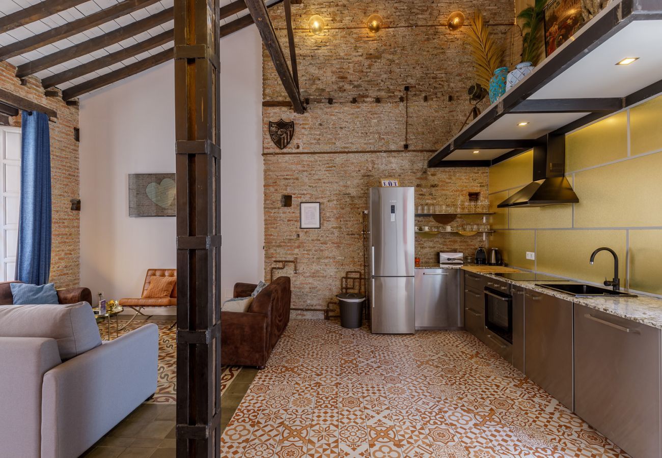 Apartment in Málaga - Tribuna - Loft Merced