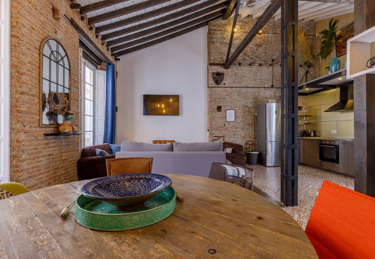 Apartment in Málaga - Tribuna - Loft Merced