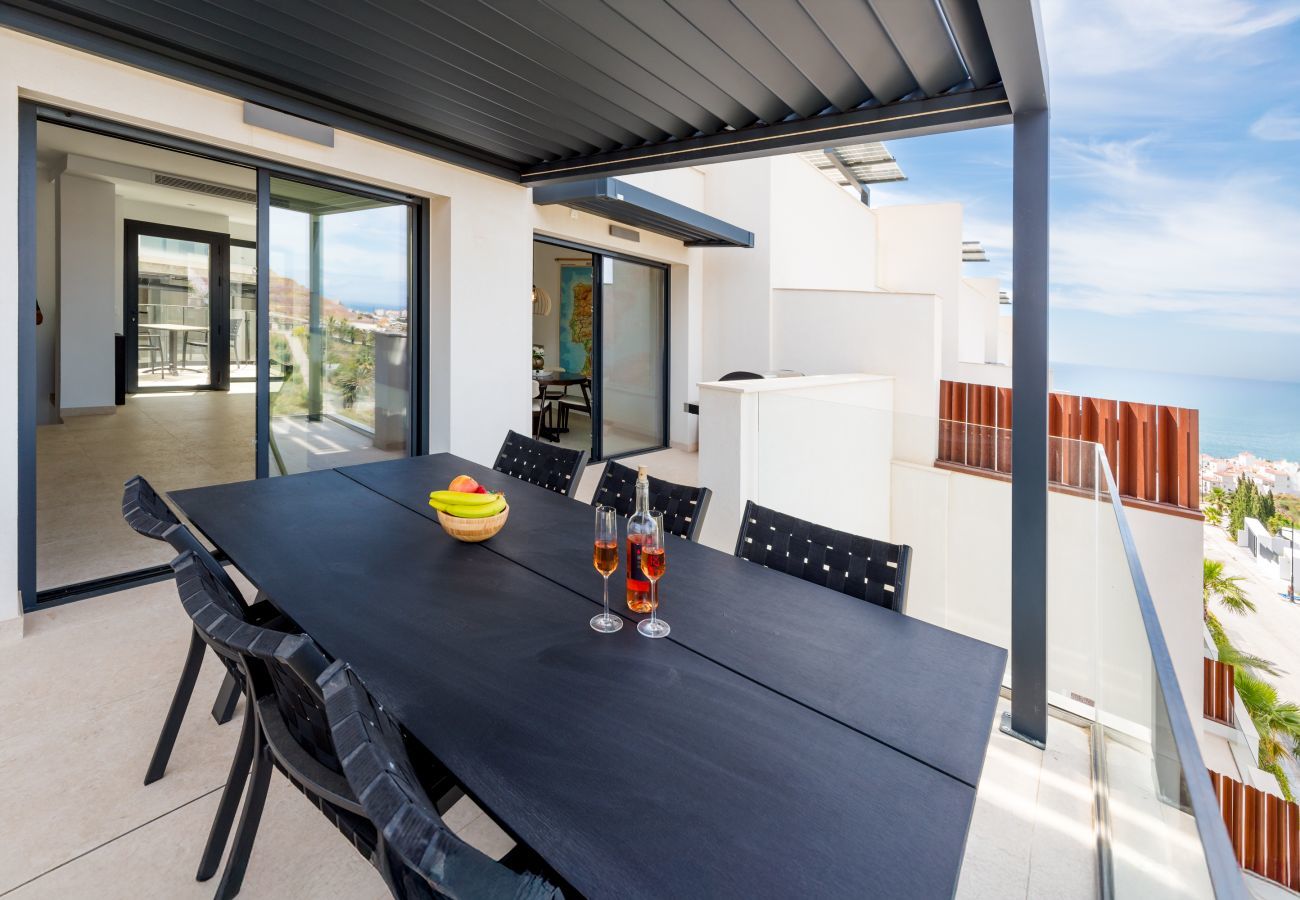 Apartment in Torrox Costa - Mirador 3 bedroom jacuzzi 