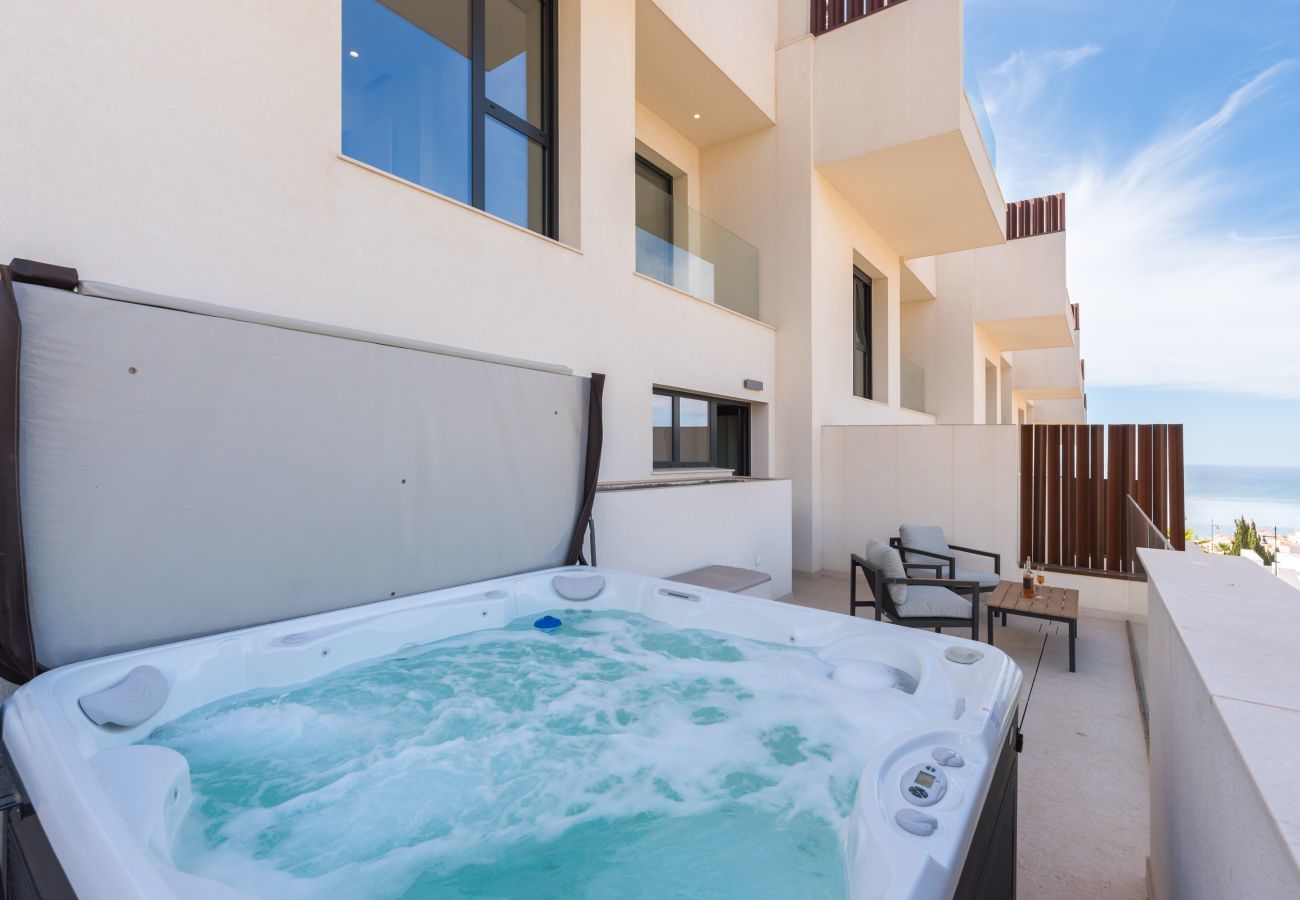Apartment in Torrox Costa - Mirador 3 bedroom jacuzzi 