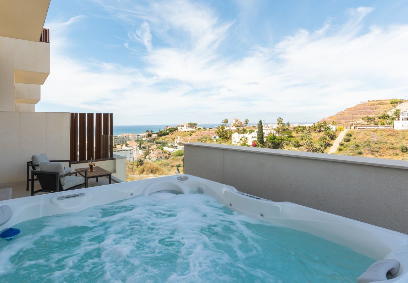 Apartment in Torrox Costa - Mirador 3 bedroom jacuzzi 