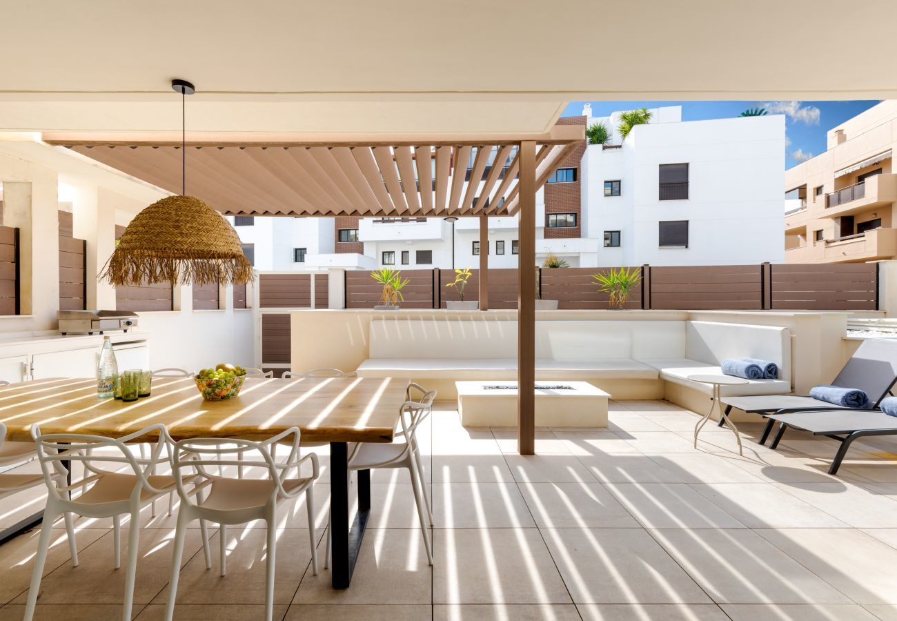 Apartment in La Cala de Mijas - Azalea Lemac | Modern 4-Bedroom Luxury Home with Private Pool, Gym & Roof Terrace